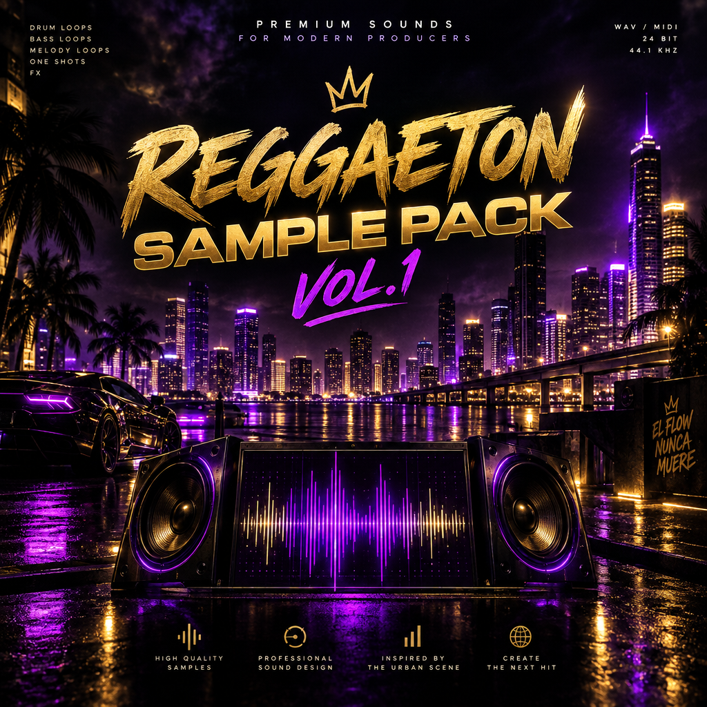Reggaeton Sample Pack Vol. 1 - Portada